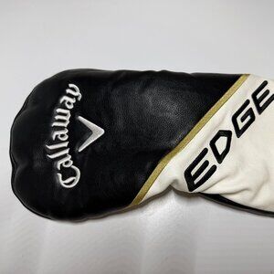 Callaway Edge Driver Headcover Black/Gold Line